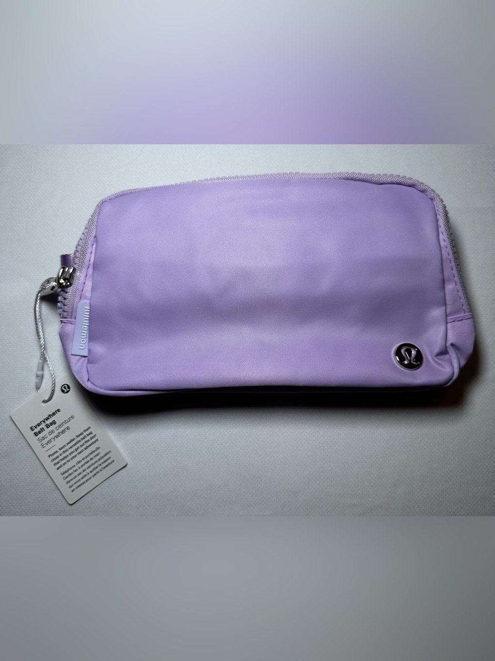 Lululemon 1L belt bag in Soft Lavender 💜🤍